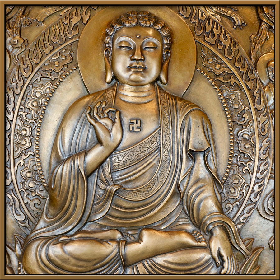 Placa de predicación de un dios mítico antiguo tradicional chino
