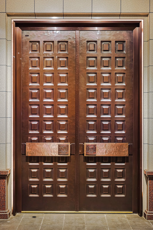 Deju Fuying copper door