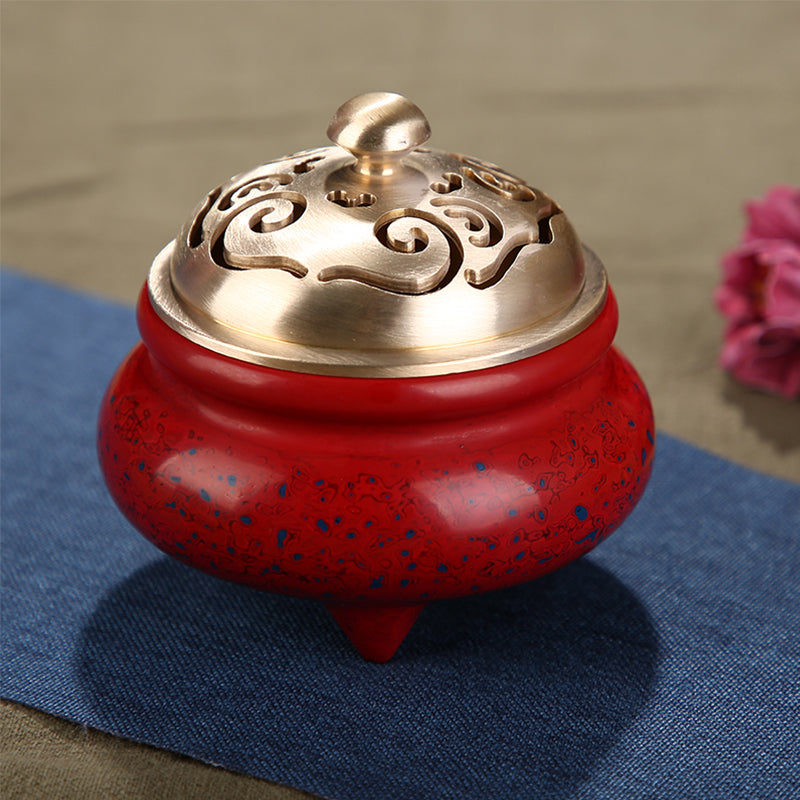 Daqi 21/22/24/26 Handmade brass incense burner