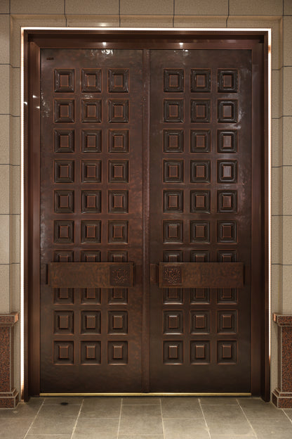 Deju Fuying copper door