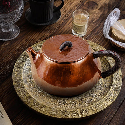 Copper Stone ladle kettle Handmade 0.27L Household tea pot