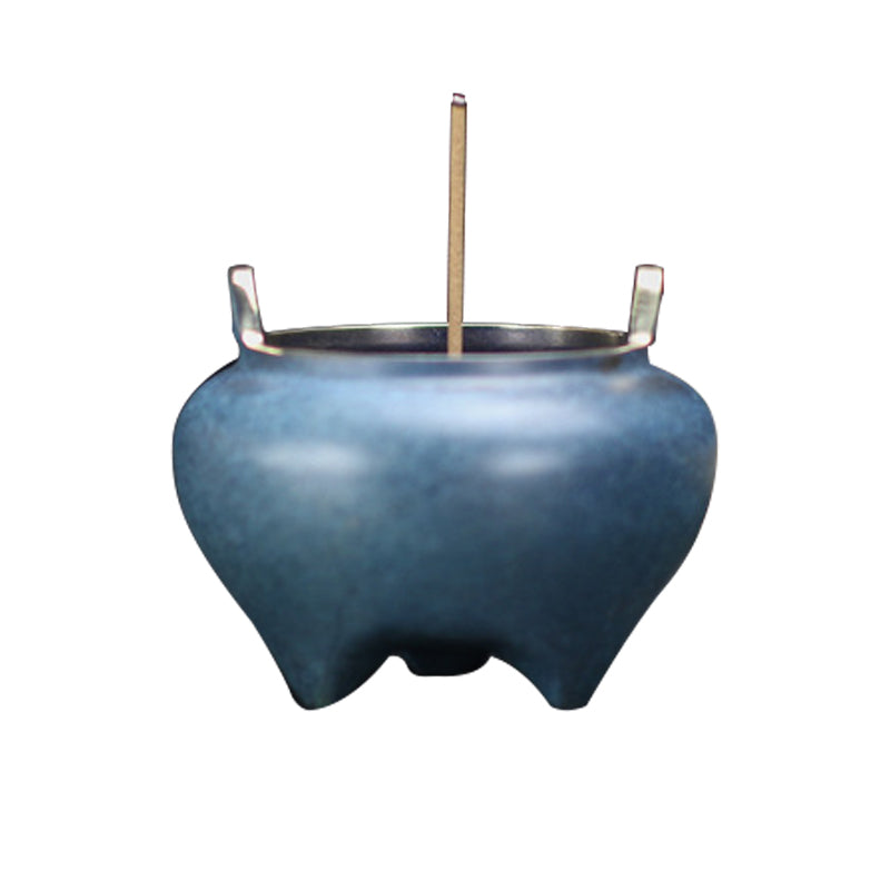 Apple stove number three handmade brass incense burner