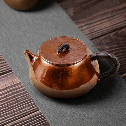 Copper Stone ladle kettle Handmade 0.27L Household tea pot