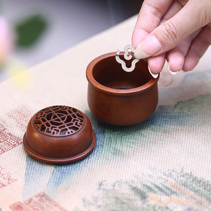 Vermilion Incense Seal Set incense burner