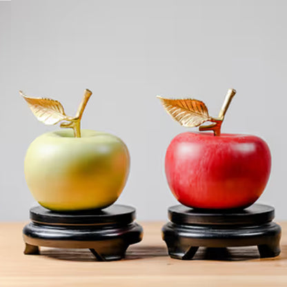 Auspicious peace fruit apple shaped Ornaments