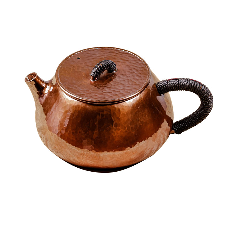 Copper Stone ladle kettle Handmade 0.27L Household tea pot