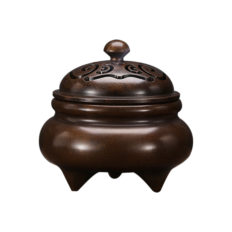 Ruyi Tripod Copper Handmade Incense Burner