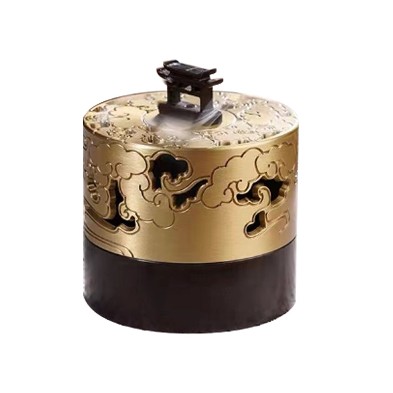 Rise in clouds Handmade brass incense burner