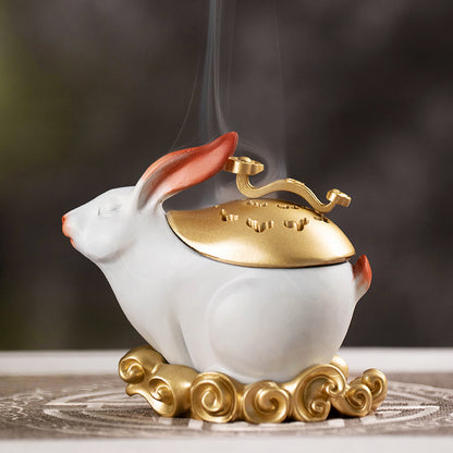 Handmade Auspicious copper incense burner