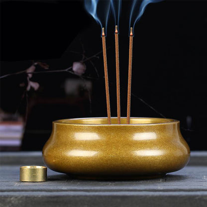 Brass 90 li furnace Handmade brass incense burner