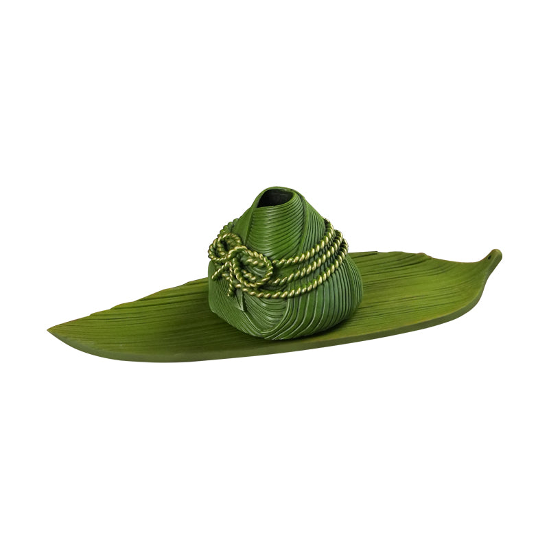 Zongzi shaped Handmade copper incense burner