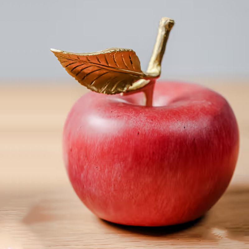 Auspicious peace fruit apple shaped Ornaments